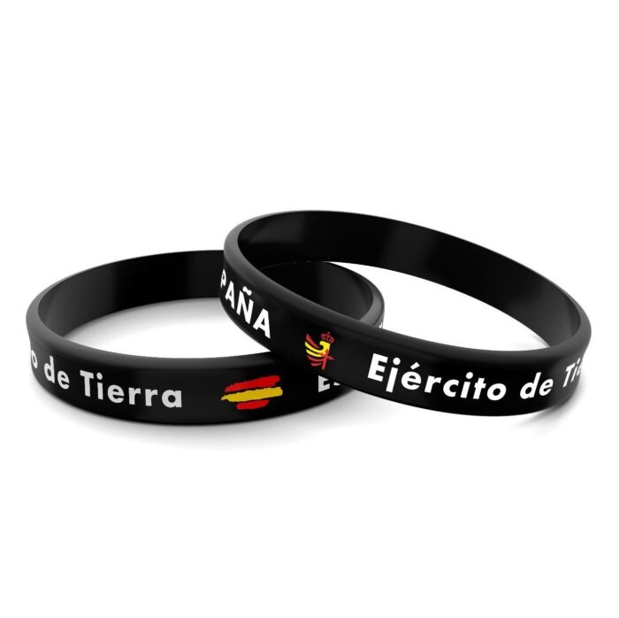 pulsera_ejército_de_tierra_silicona_españa_fuerzas_armadas_militar_soldado
