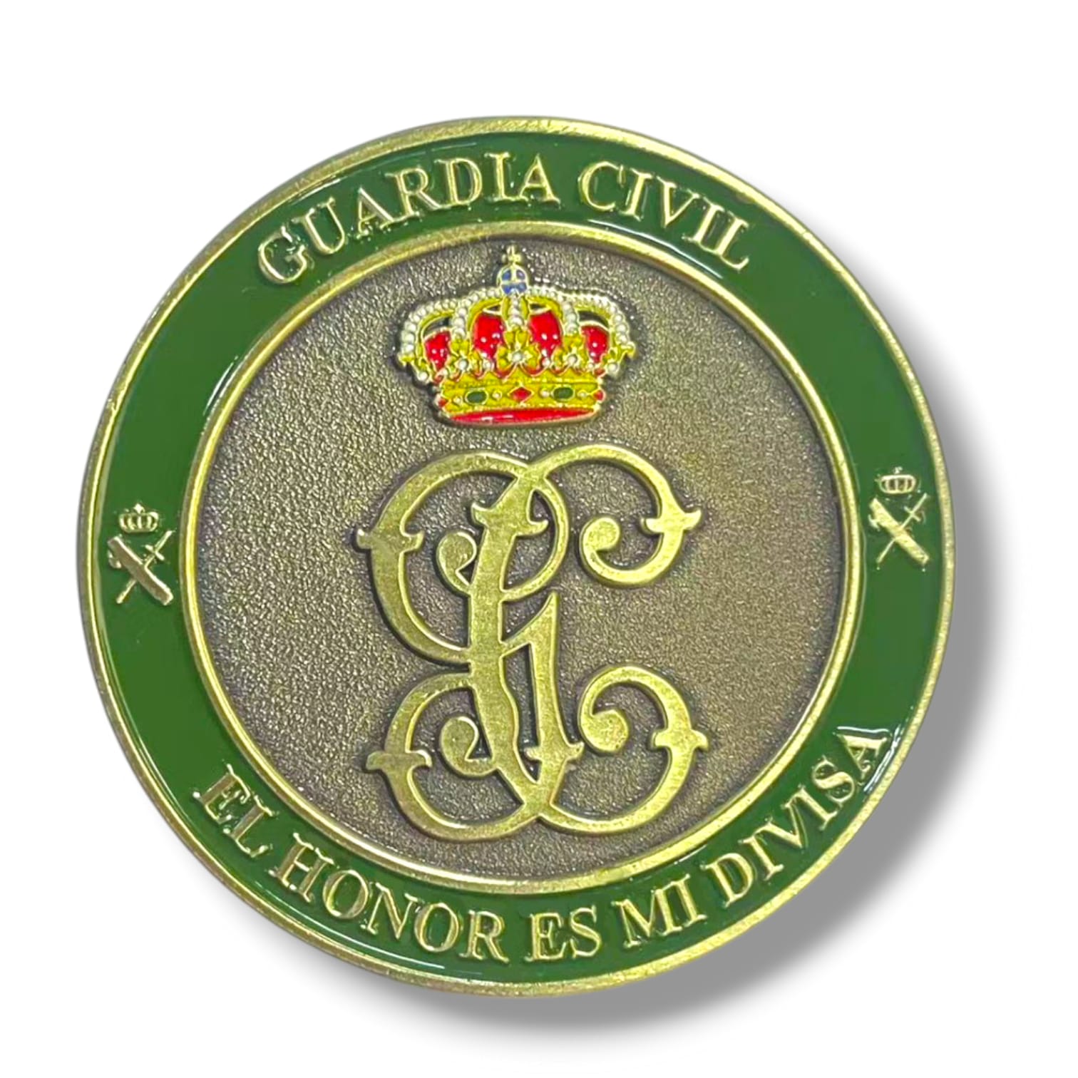 moneda_guardia_civil_academia_de_baeza_cabos_guardias_españa_benemérita_enseñanza_colección