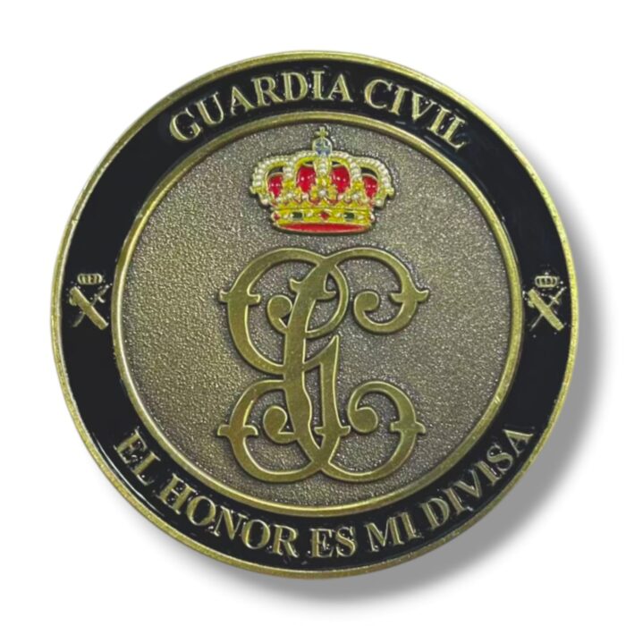 moneda_guardia_civil_embajada_vaticano_santa_sede_destacamento_seguridad_protección_españa