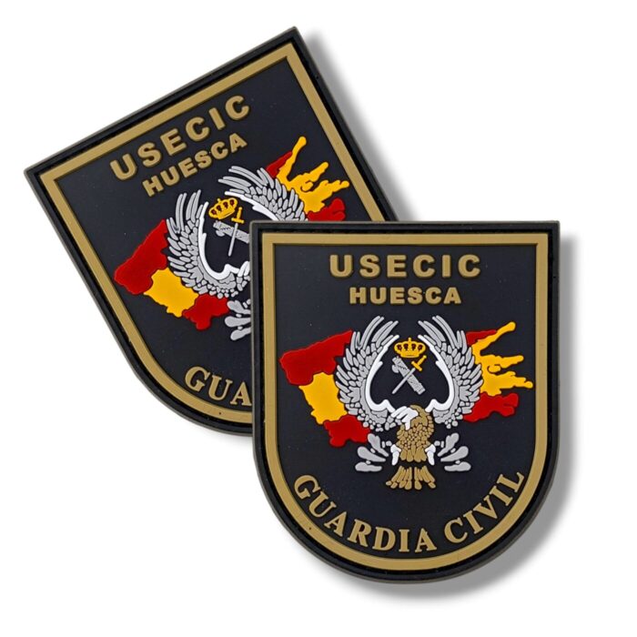 parche_guardia_civil_usecic_seguridad_ciudadana_huesca_españa_pvc