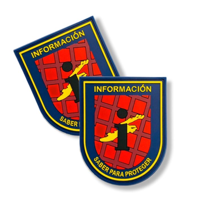 parche_información_policía_nacional_pvc_velcro_comisaría_general_distintivo