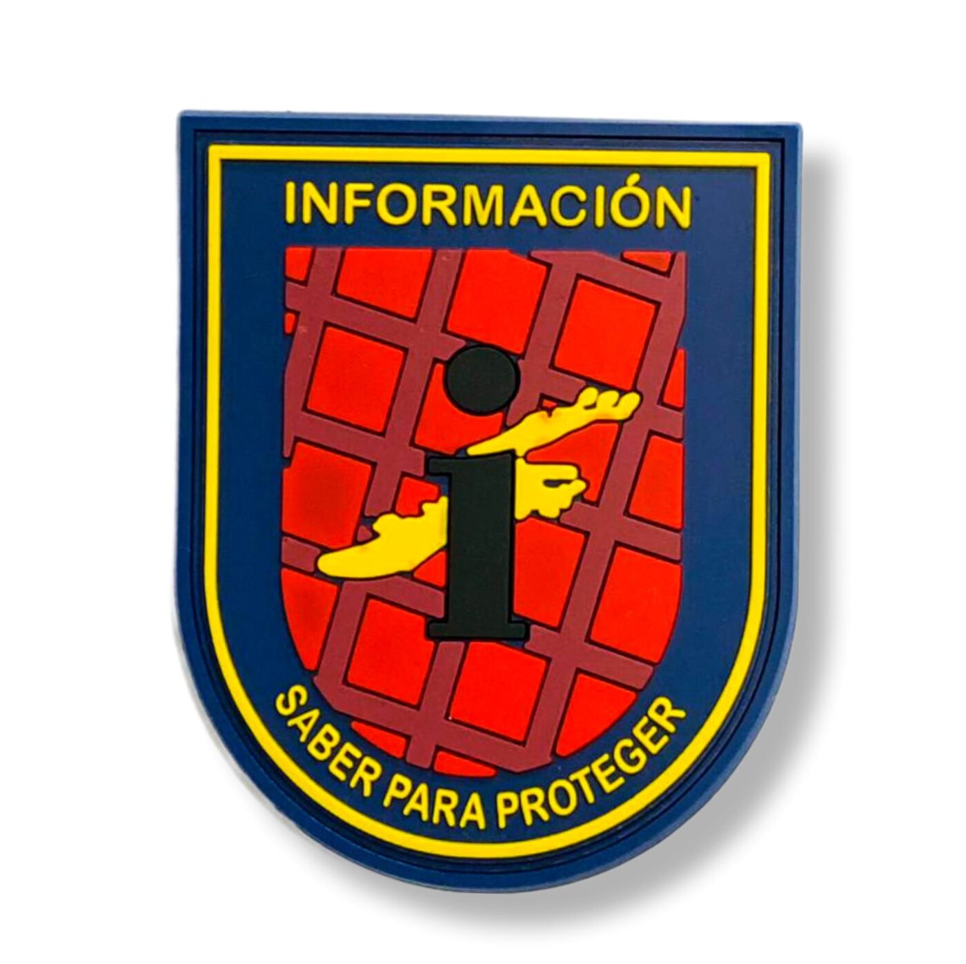 parche_información_policía_nacional_pvc_velcro_comisaría_general_distintivo