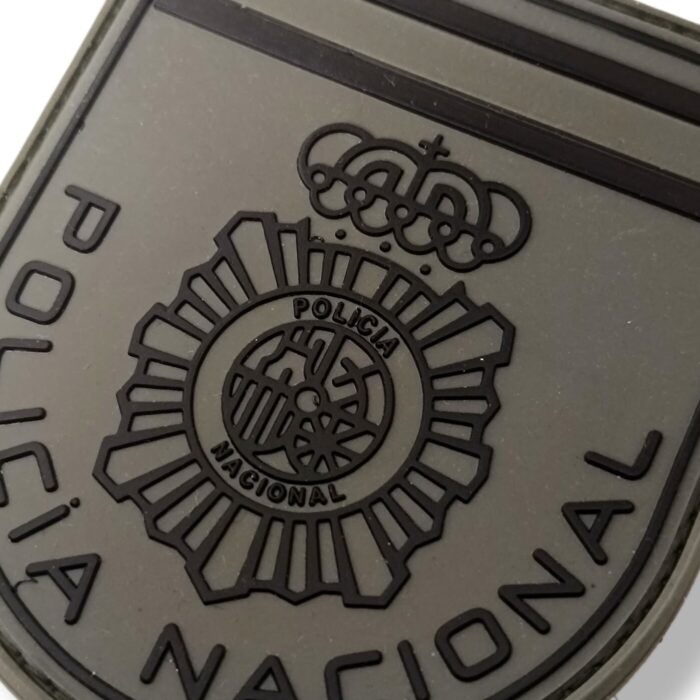 parche_policia_nacional_verde_caqui_uniforme_brazo_pvc