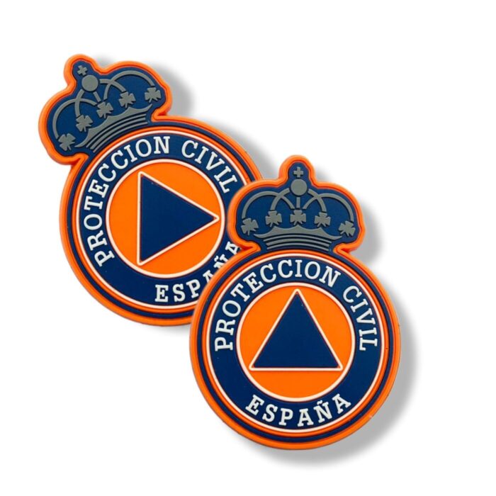 parche_protección_civil_emergencias_españa_luminiscente_pvc_velcro_ume