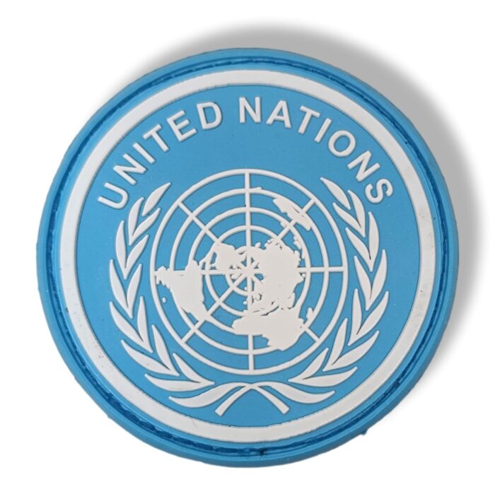 parche_pvc_onu_naciones_unidad_united_nations_mision_líbano_cascos_azules_internacional