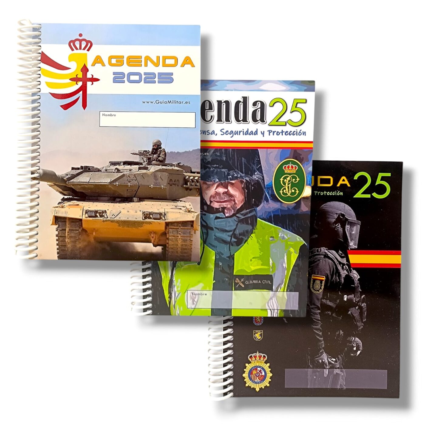 Agenda MILITAR, Policía, Guardia Civil - PERSONALIZADA 2025 - Imagen 2