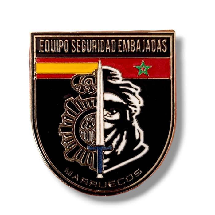distintivo_seguridad_embajada_marruecos_equipo_tanger_casablanca