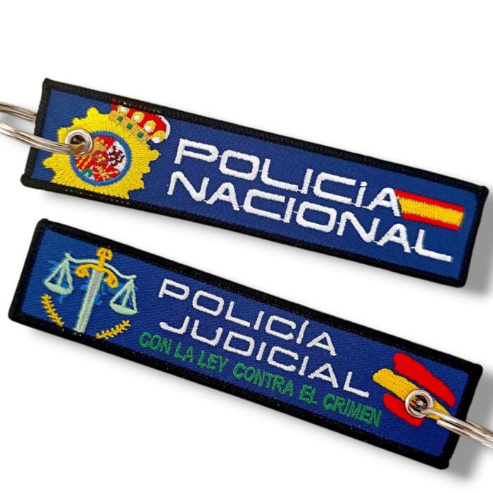 llavero_policía_nacional_policía_judicial_españa_bordado_cnp