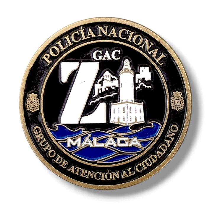 moneda_policía_nacional_gac_málaga_grupo_atención_al_ciudadano