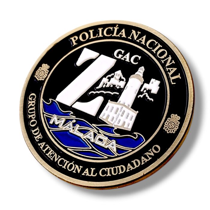 moneda_policía_nacional_gac_málaga_grupo_atención_al_ciudadano