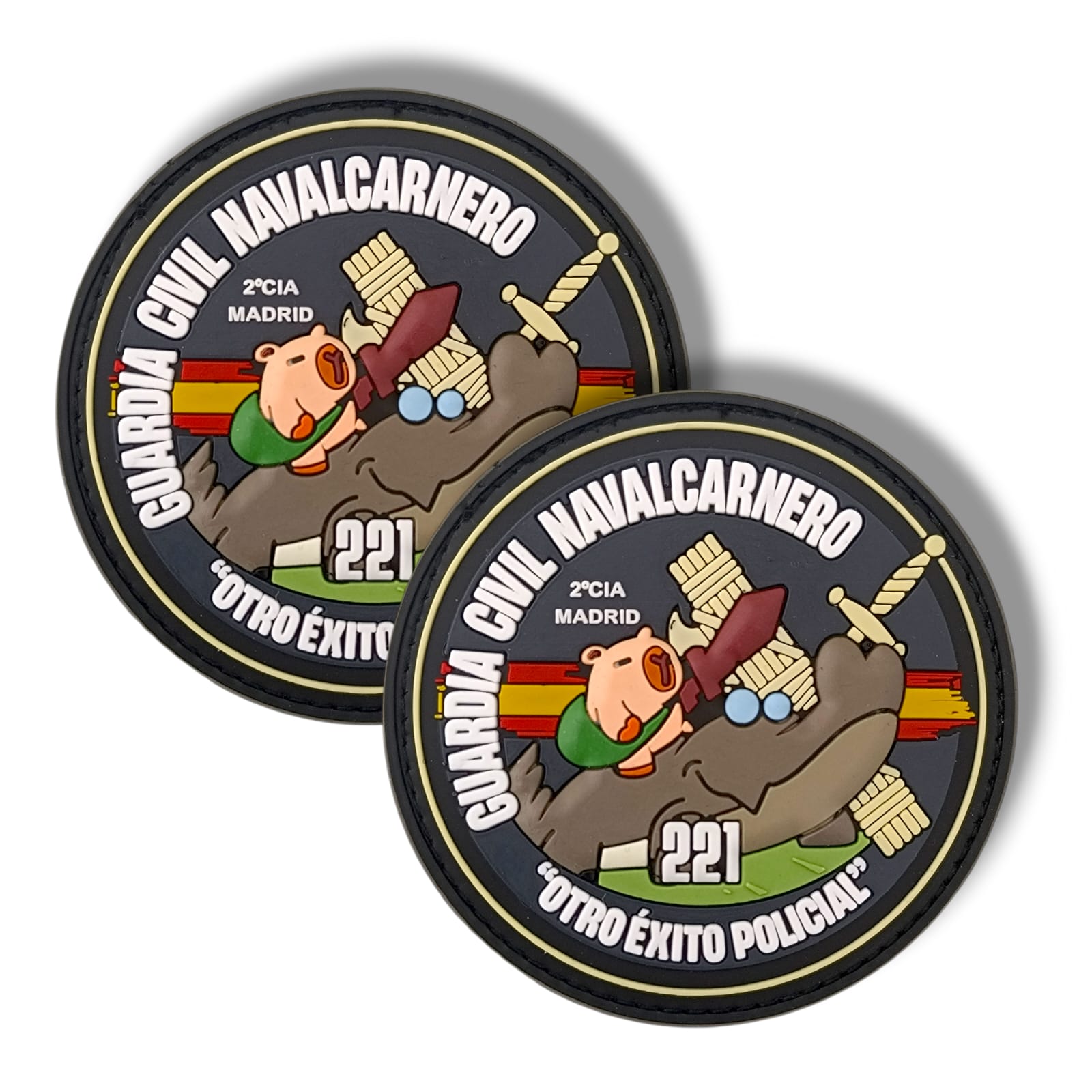parche_guardia_civil_navalcarnero_madrid_puesto_principal_benemérita_pvc_velcro_españa