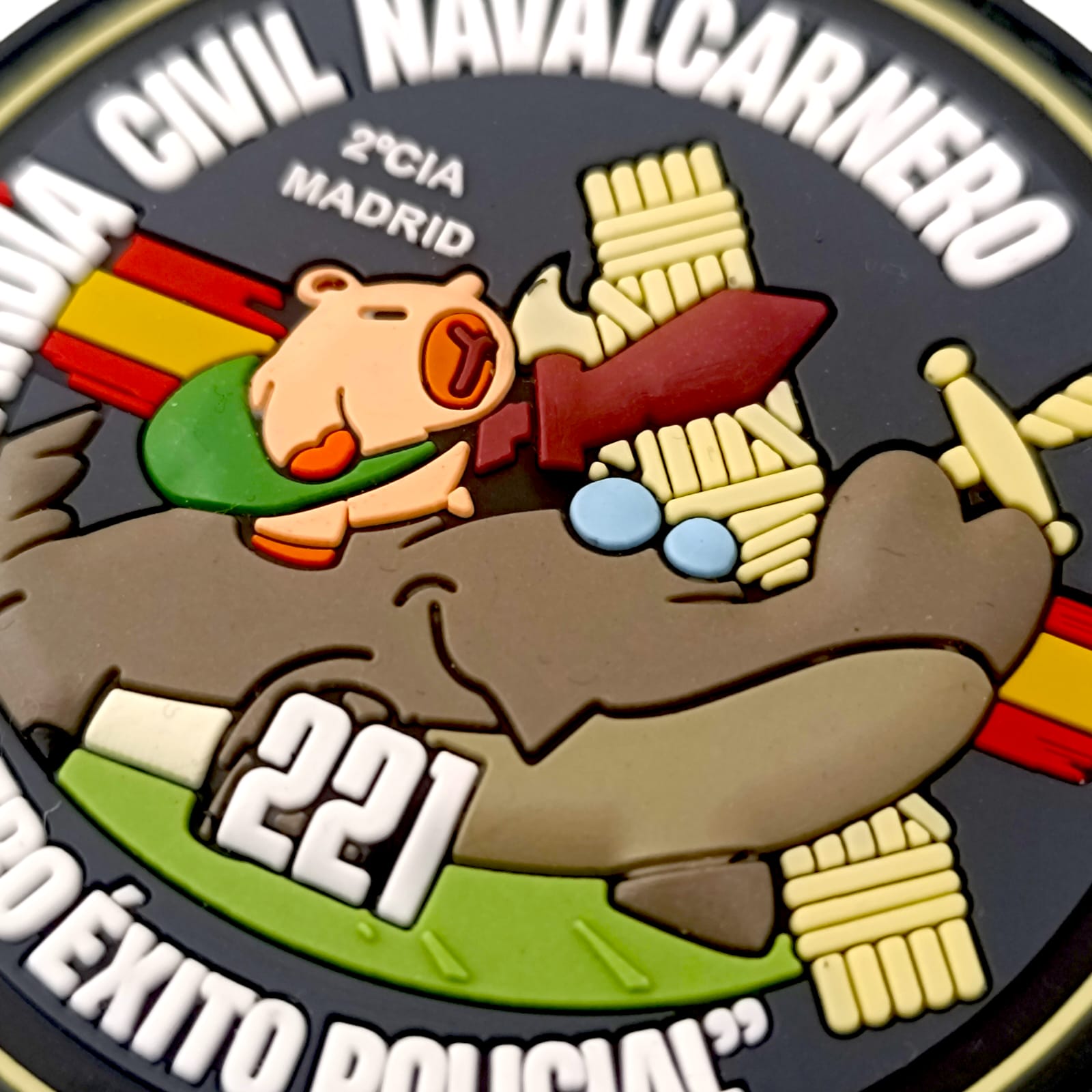 parche_guardia_civil_navalcarnero_madrid_puesto_principal_benemérita_pvc_velcro_españa