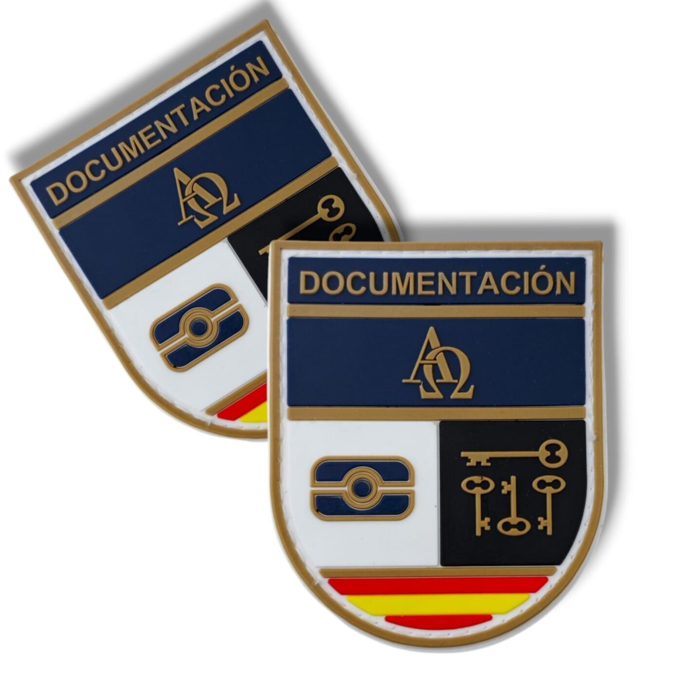 parche_documentación_policía_nacional_pvc_división_distintivo
