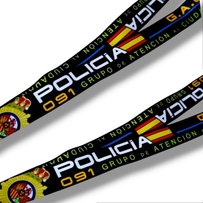 lanyard_gac_policia_nacional_grupos_atención_ciudadano_zeta_091_patrulla