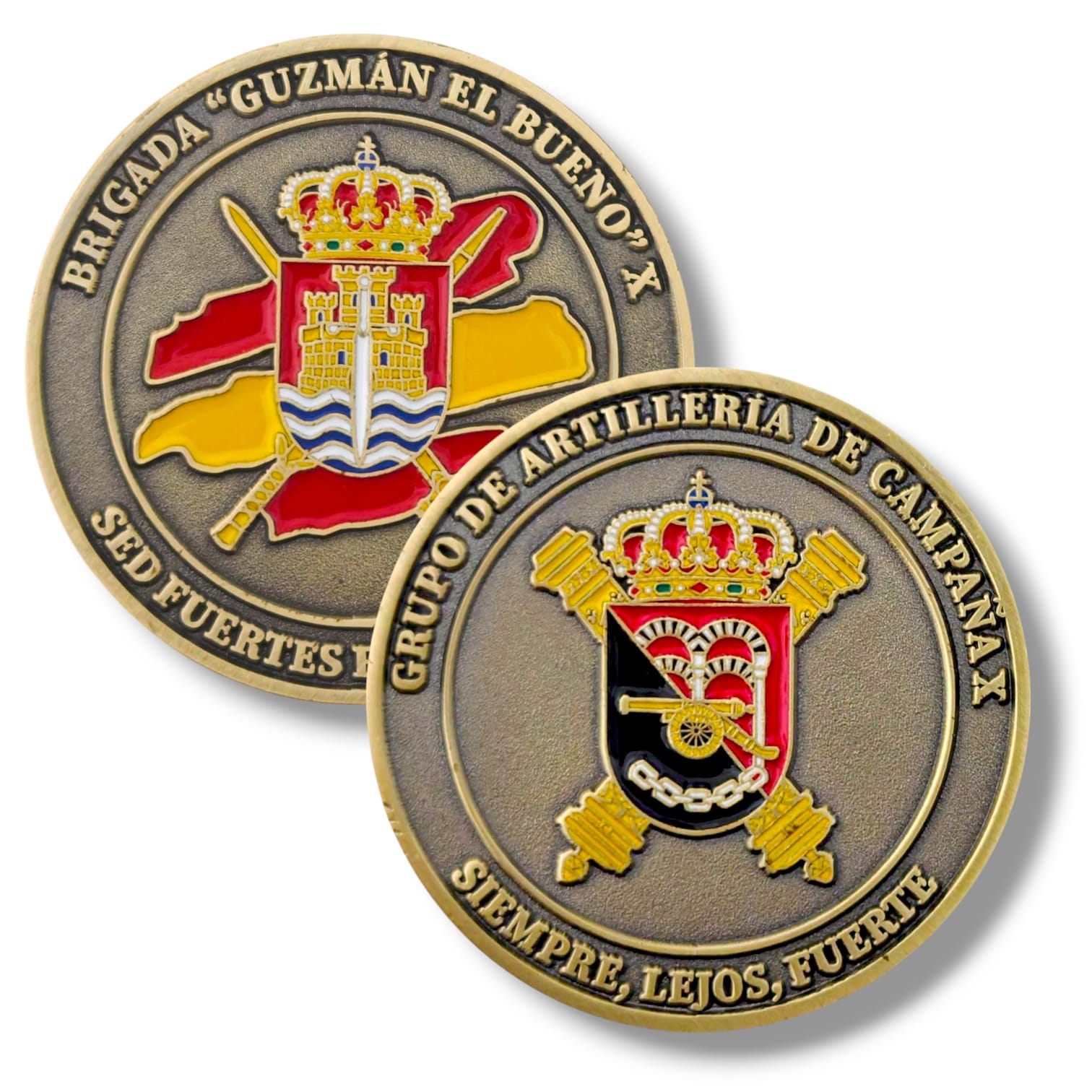moneda_grupo_artillería_campaña_x_córdoba_brix_brigada_guzmán_el_bueno_gaca
