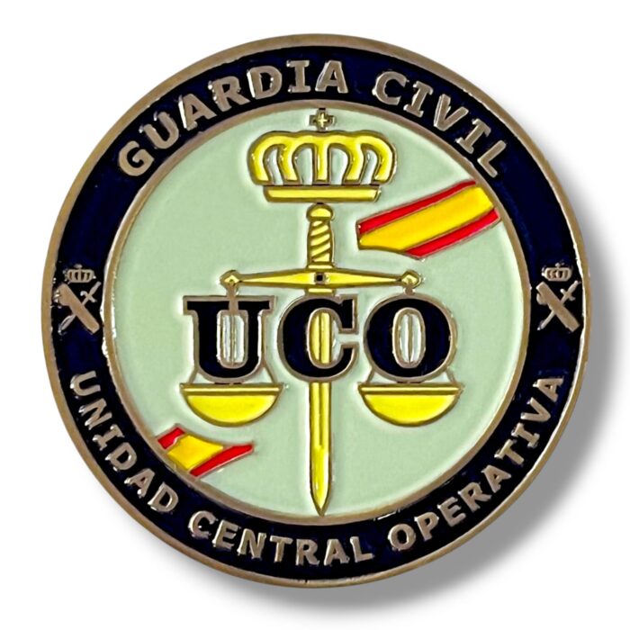 moneda_uco_guardia_civil_unidad_central_operativa_españa_benemérita