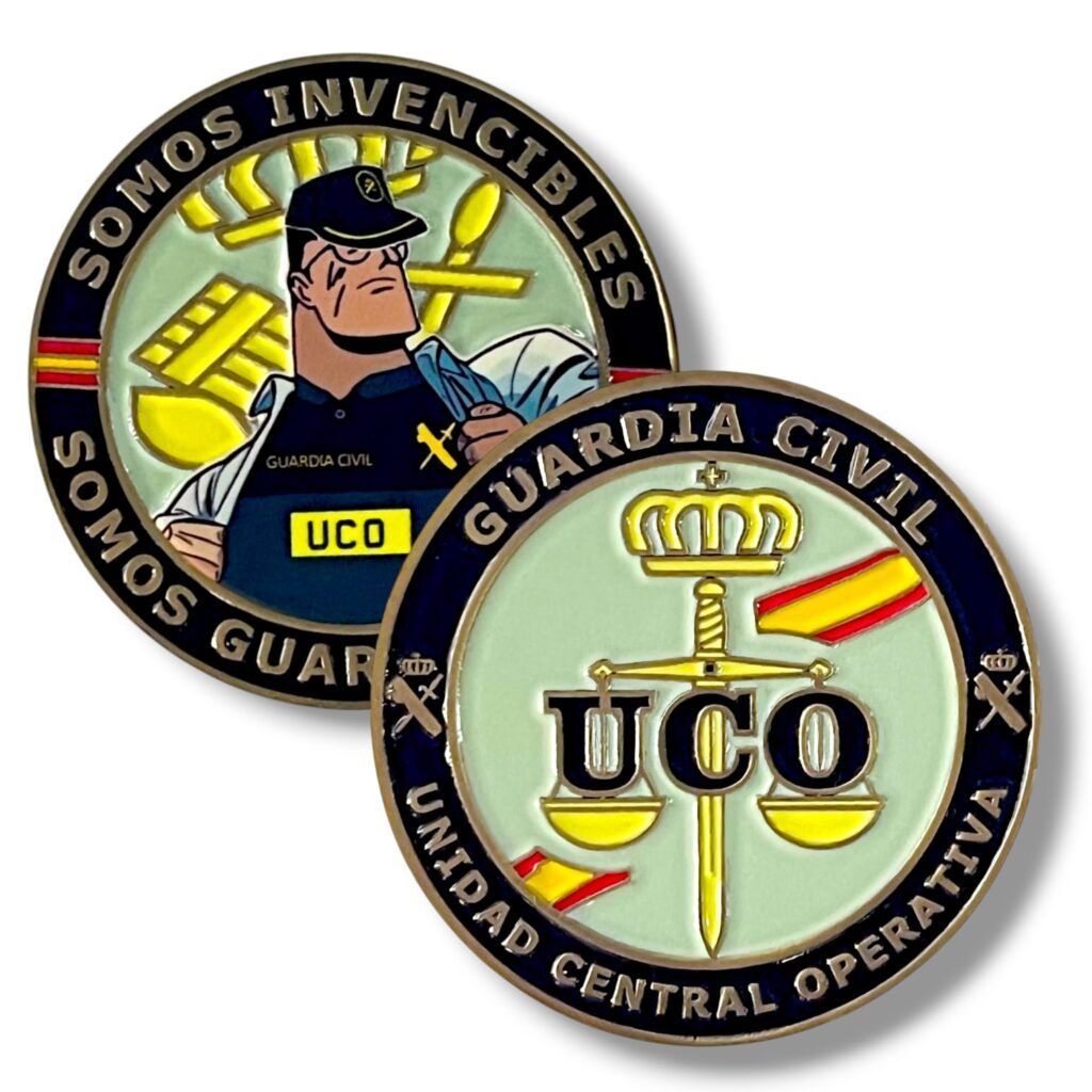 moneda_uco_guardia_civil_unidad_central_operativa_españa_benemérita
