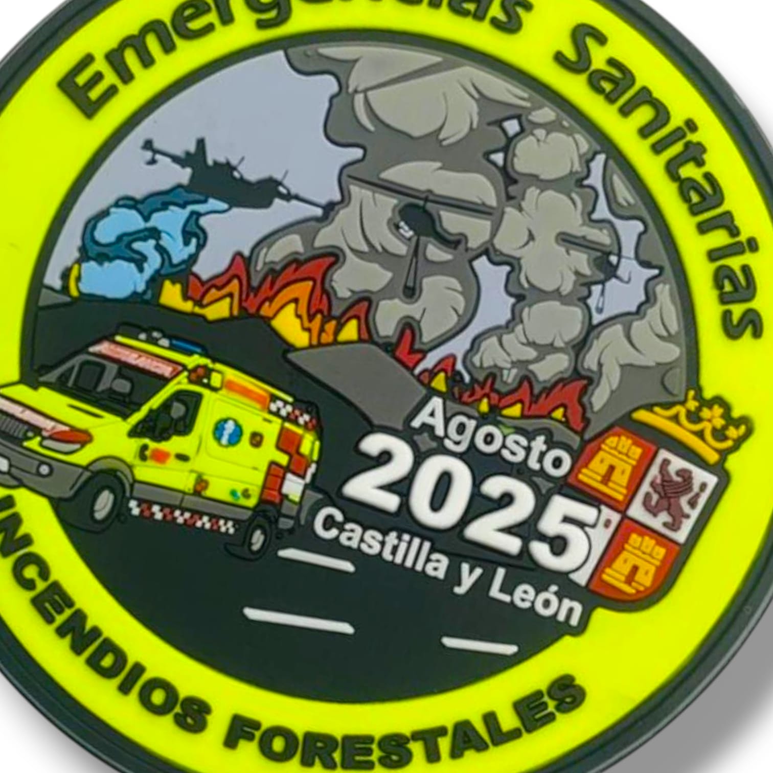 parche_emergencias_sanitarias_incendios_forestales_castilla_y_león