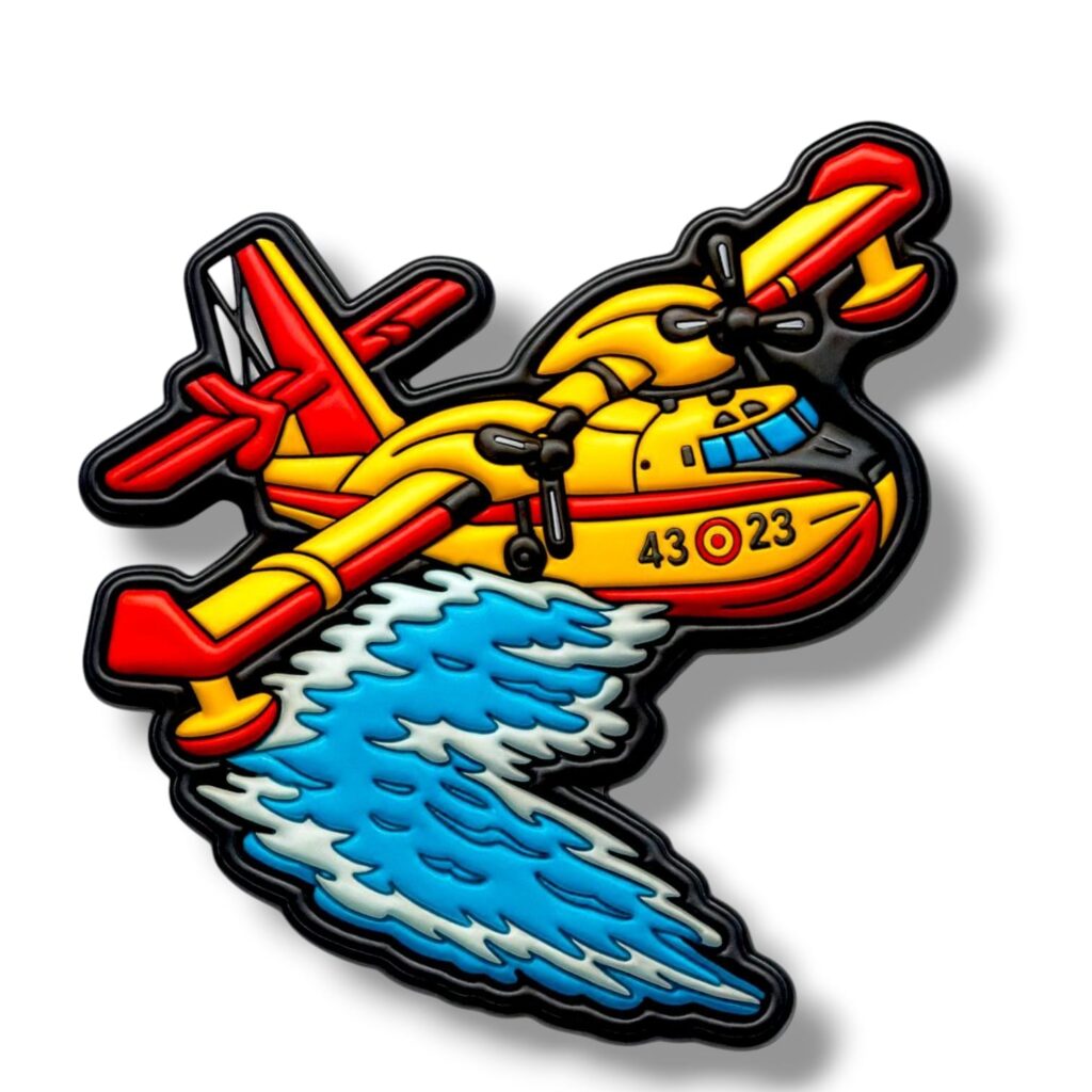 parche_hidroavión_canadair_43_grupo_fuerzas_armadas_ejército_del_aire_corsarios_ume_bomberos_incendios