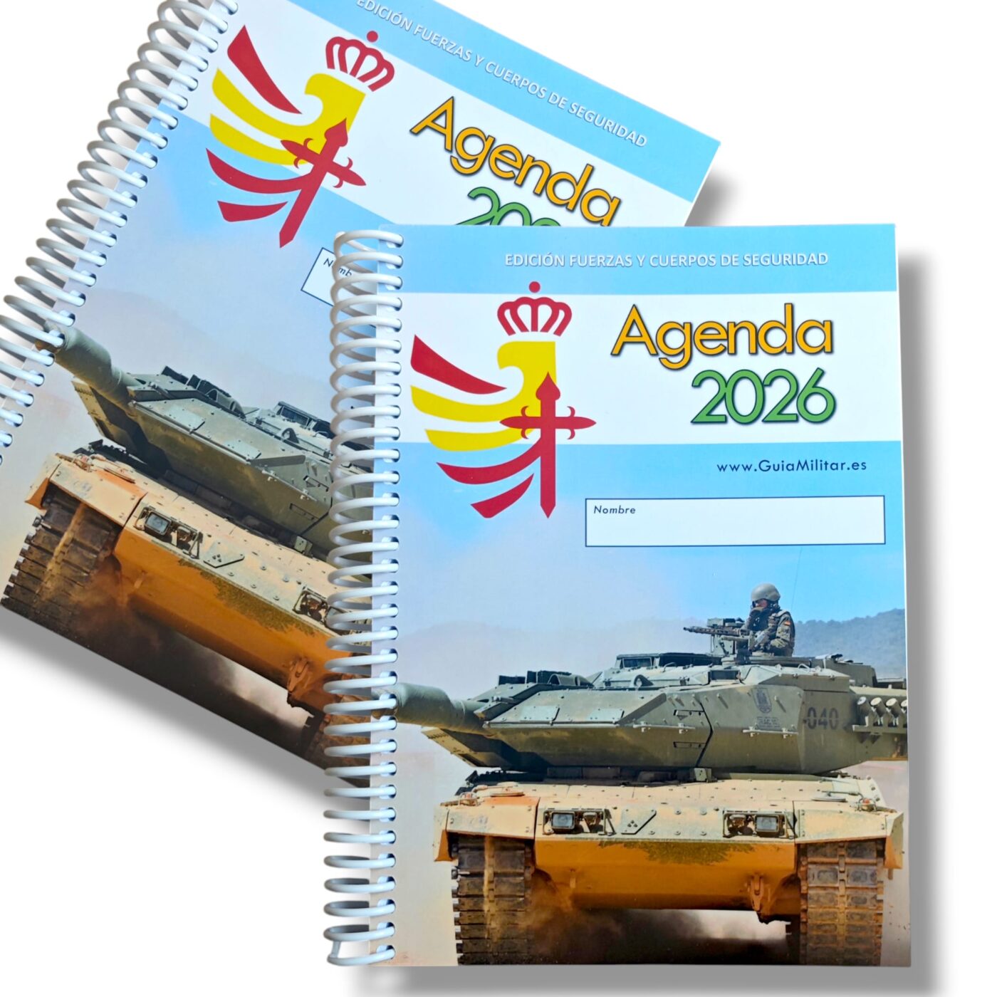 agenda_militar_policia_guardia_civil_españa_fueras_armadas_ejercito_personalizada_cuaderno_2026_calendario