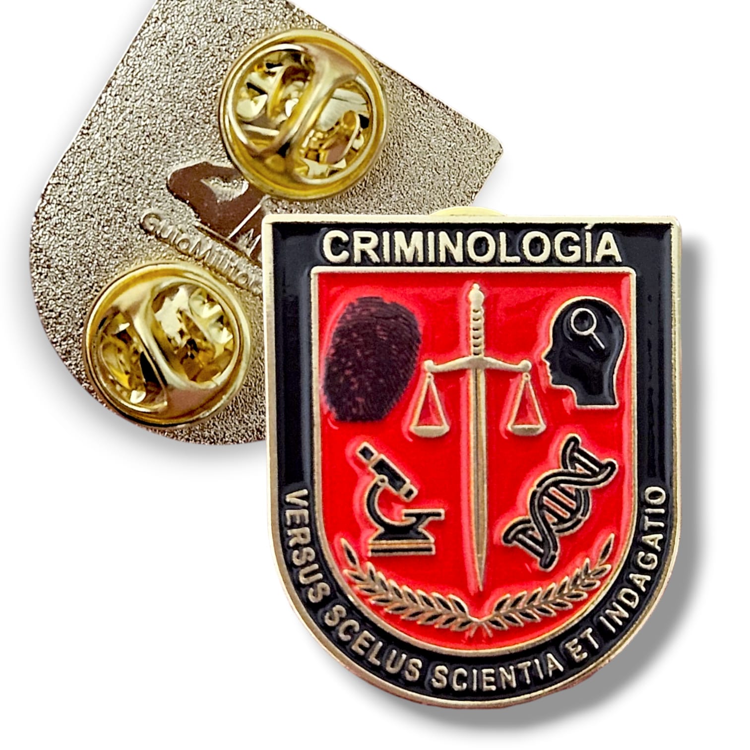Distintivo académico Grado en Criminología