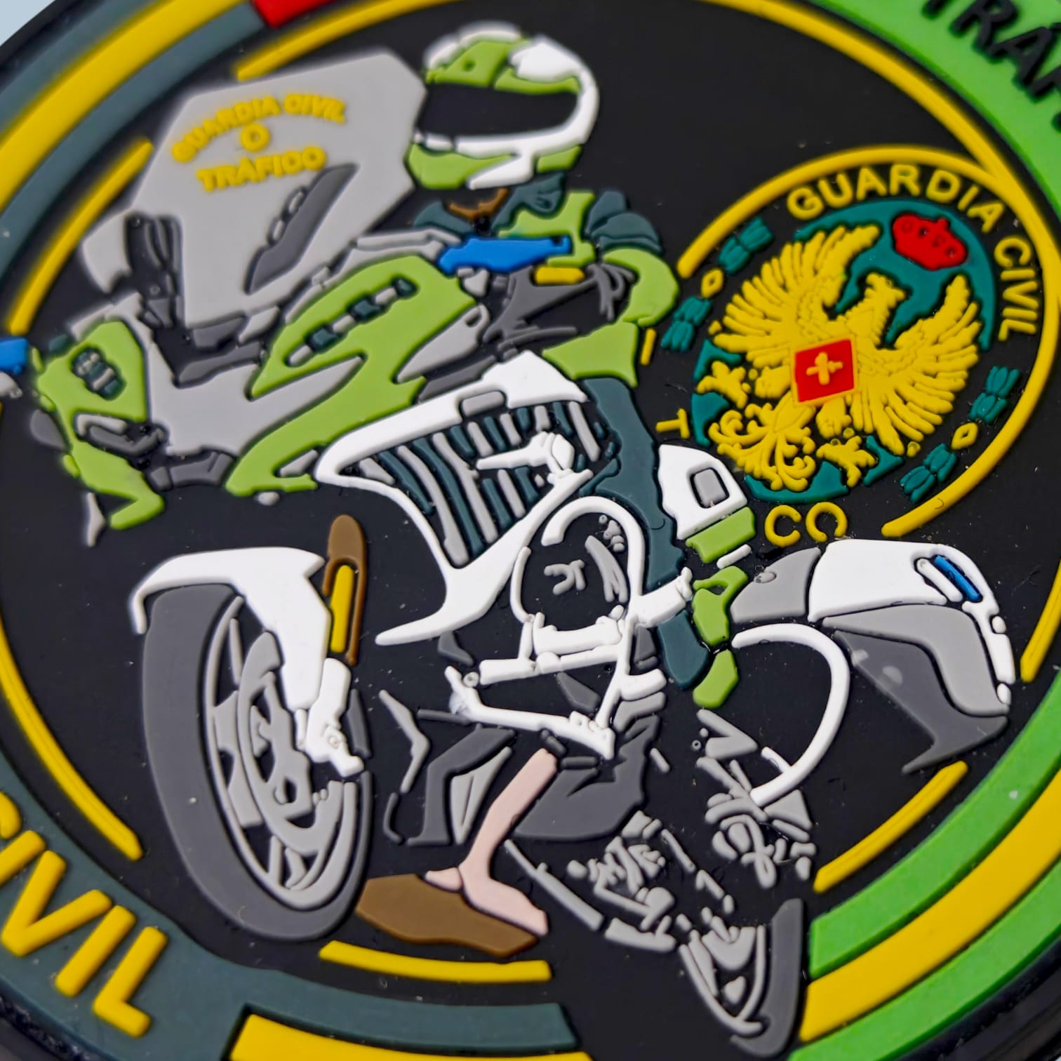 Parche Guardia Civil Tráfico Barbastro