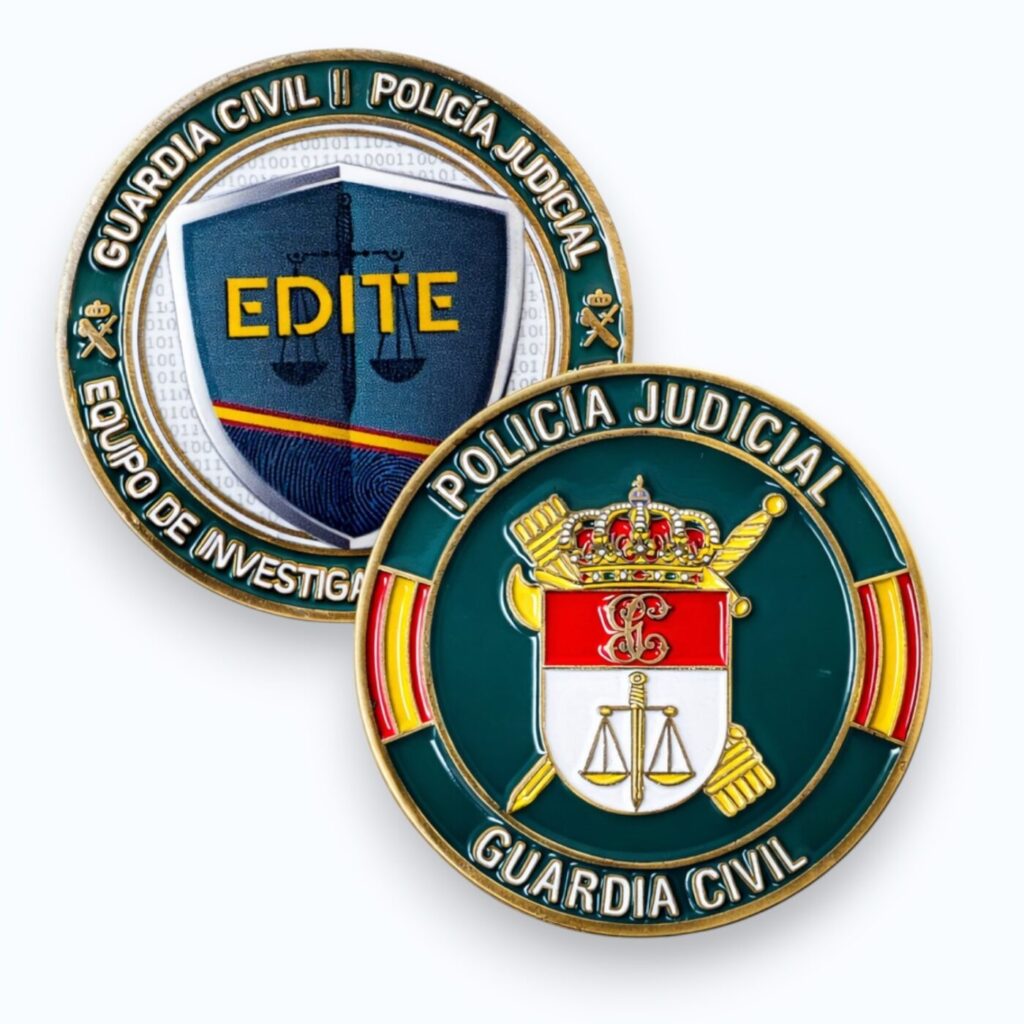 moneda_guardia_civil_edite_equipo_investigación_tecnológica_policía_judicial EDITE