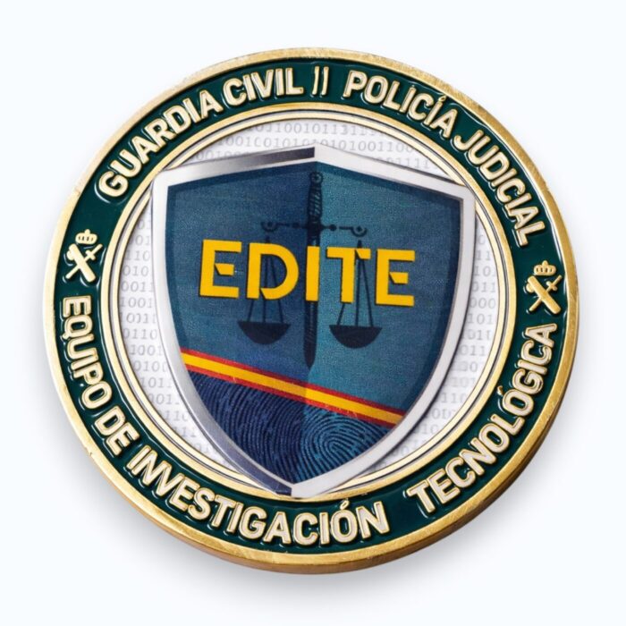 moneda_guardia_civil_edite_equipo_investigación_tecnológica_policía_judicial EDITE