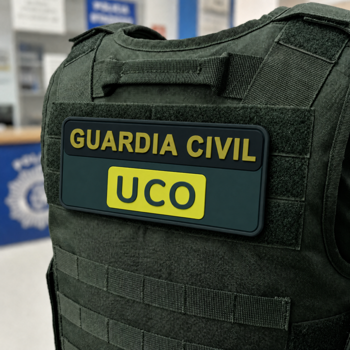 PARCHE ESPALDA GUARDIA CIVIL UCO