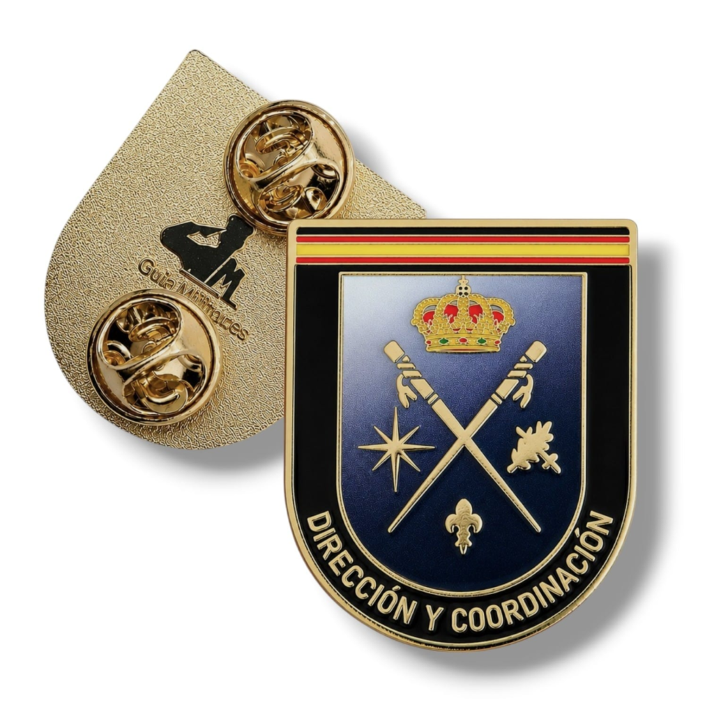 Distintivo Policía Nacional Dirección y Coordinación