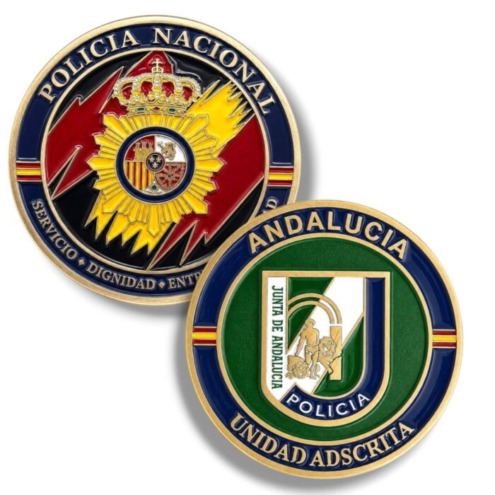 Moneda Policía Nacional Andalucía