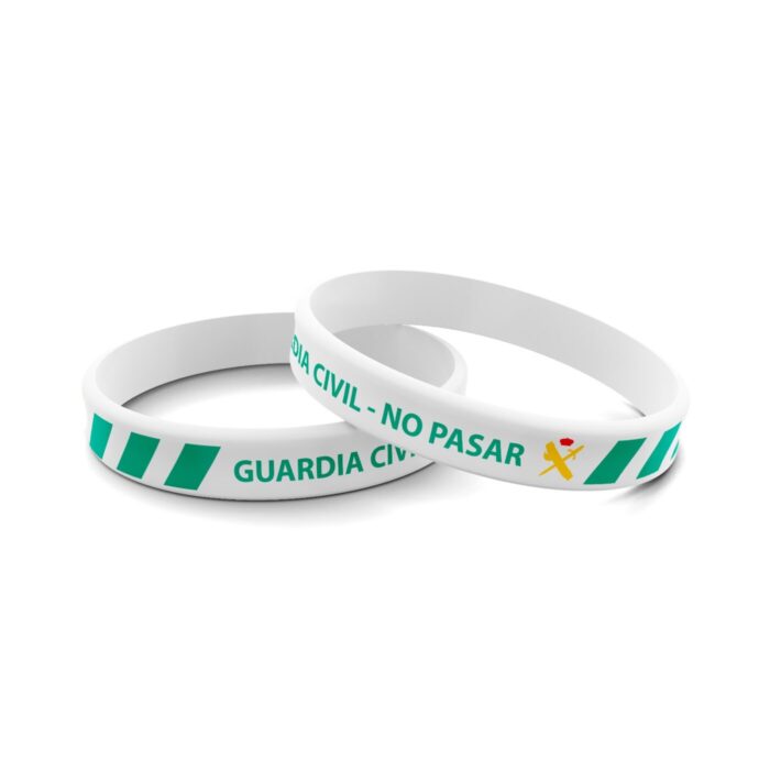 Pulsera Guardia Civil No Pasar de silicona