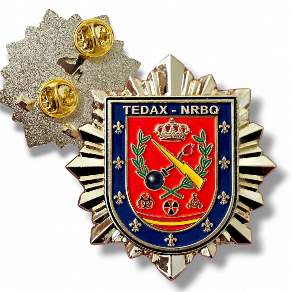 distintivo permanencia tedax nrbq policia nacional