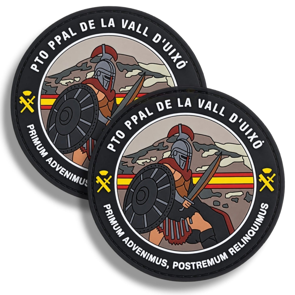 Parche Guardia Civil Puesto Principal Vall d’Uixó PVC de 8 cm
